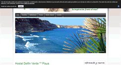 Desktop Screenshot of hostaldelfinverde.es